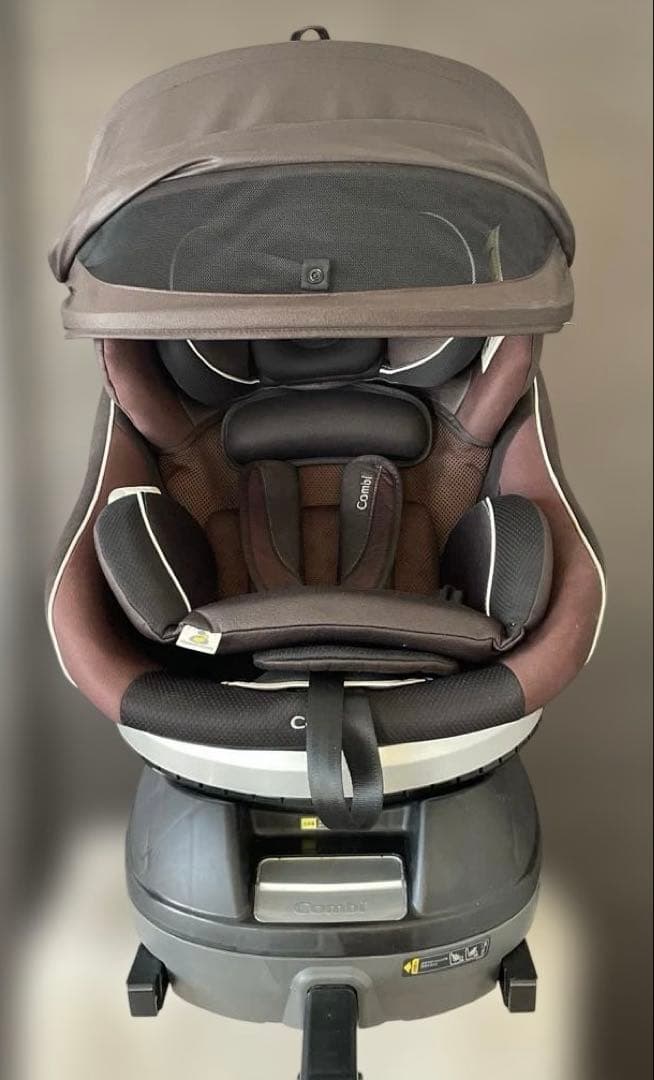 コンビ ネルーム ISOFIX対応 回転式チャイルドシート フルシートカバー付