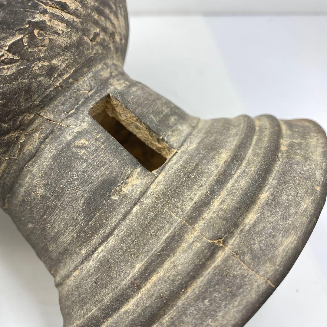 古代　韓国　新羅土器　高さ約23.5㎝　タカサ　東さ7-0304①