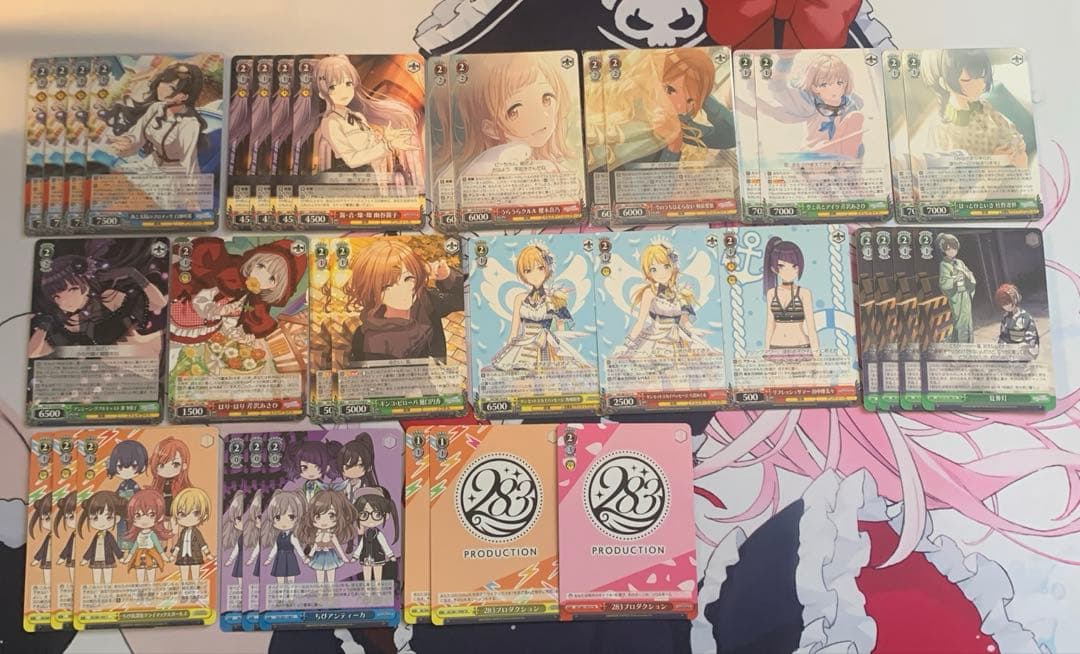 ヴァイスシュバルツ　シャニマス　デッキ　パーツ