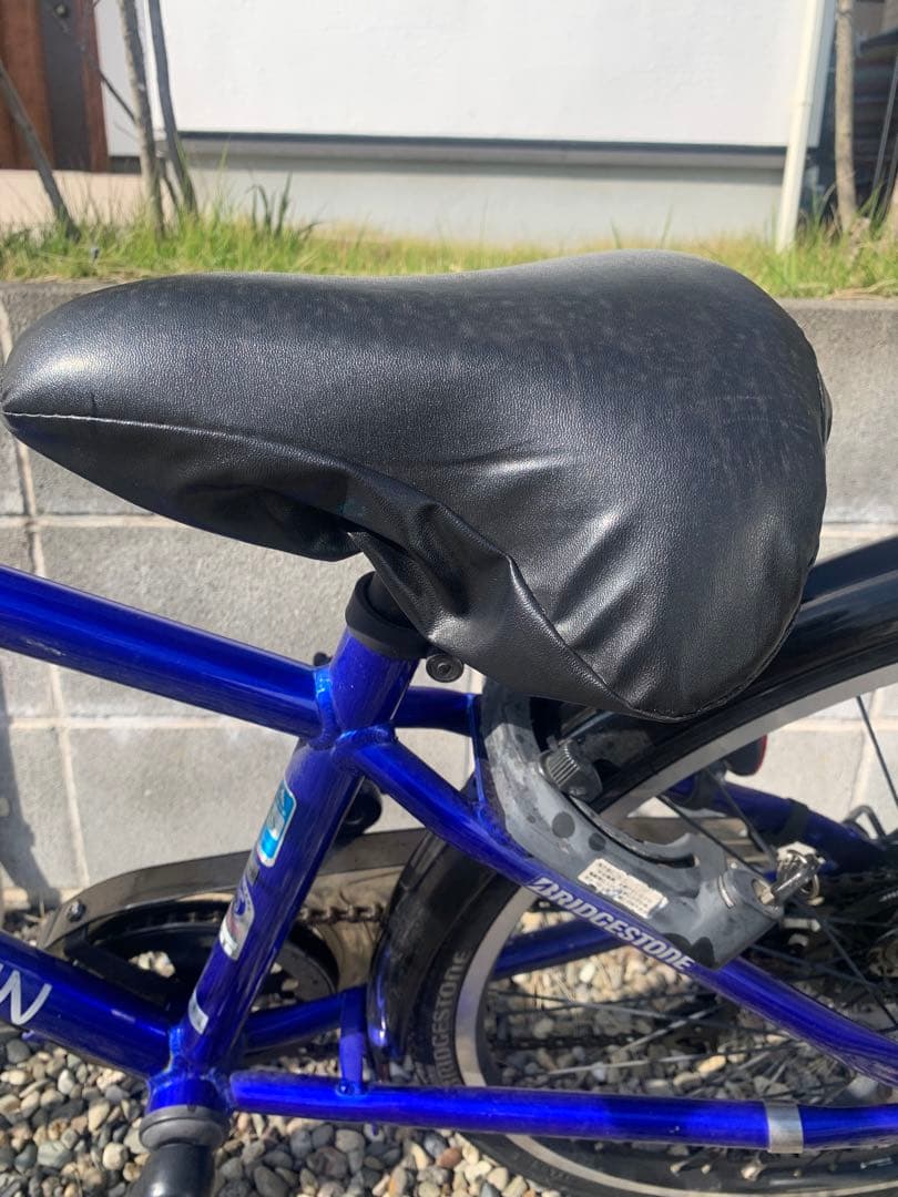 【大分県内配達or引取り限定】 ブリヂストン　シュライン　24インチ　青