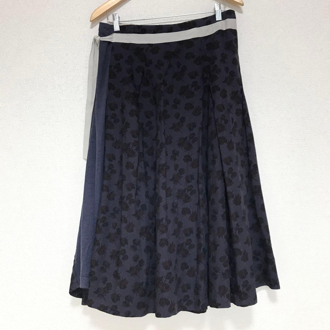専用ですtricot COMME des GARCONS ウール　花柄　スカート