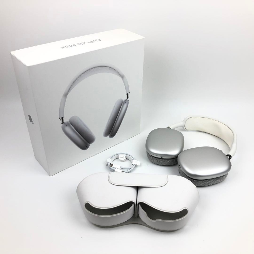 ほぼ未使用品】Apple AirPods Max シルバー - メルカリ
