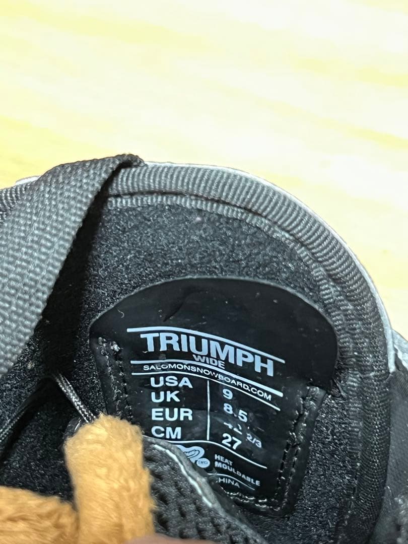 Salomon TRIUMPH WIDE スノーボードブーツ + ビンディング