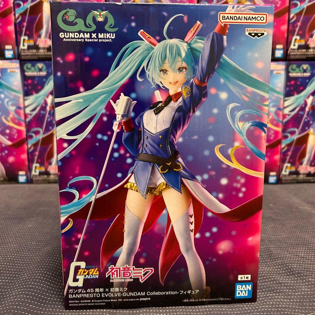 20個 ガンダム×初音ミク BANPRESTO EVOLVE ポスター付③ - メルカリ