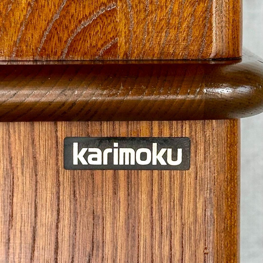 ☆70s☆ KarImoku カリモク電話台 サイドテーブル 花台 レトロ家具