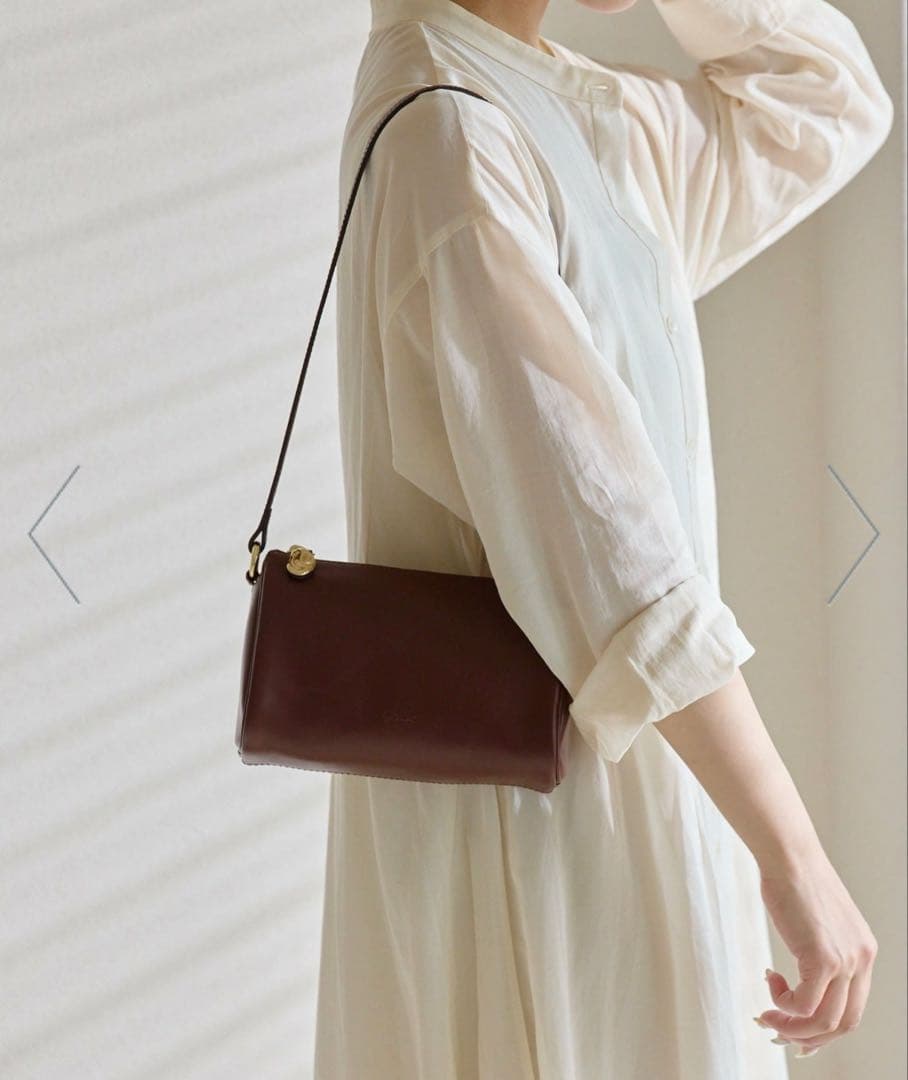 本日限定お値下げ！gemeil 本革　3WAYショルダーバッグS　ボルドー