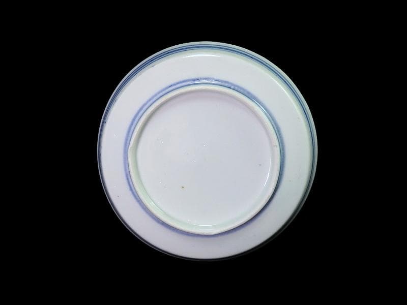 古伊万里 色絵 垣根に椿の図 4寸皿 5枚 F018AS-fbrn - メルカリ