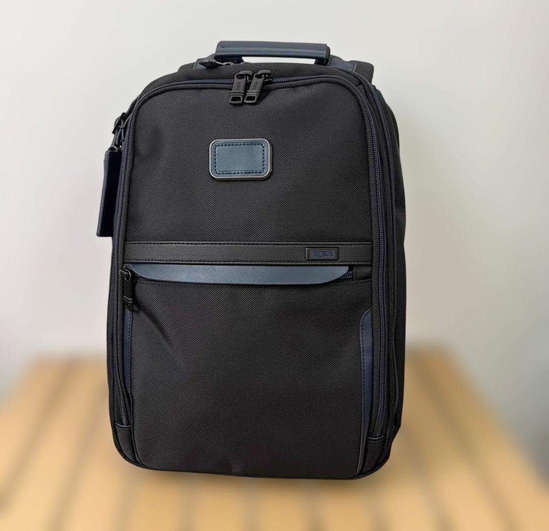 TUMI スリムバックパック ブルーライン