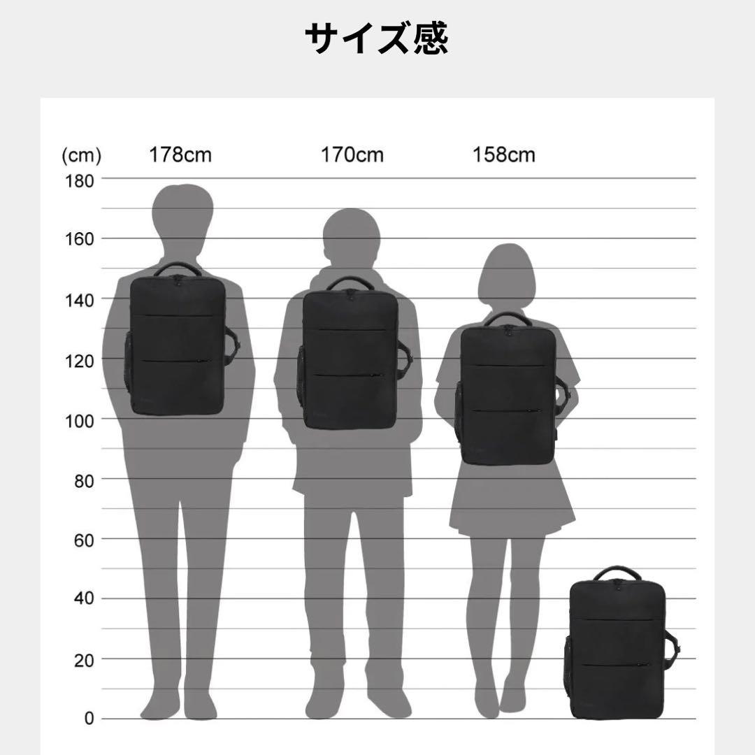 【新品未使用】Evoon マルチビジネスリュック3.0ブラック