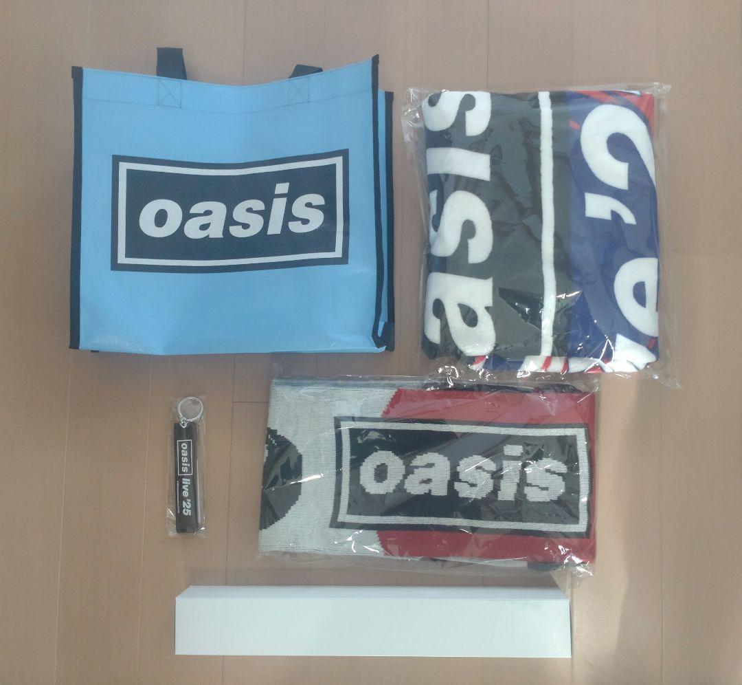 【値下げ可】oasis 日本公演 限定公式グッズ 福袋　5点セット（10/26） オアシス福袋限定公式グッズ 5点セット(10/25版) Oasis 福袋 限定商品