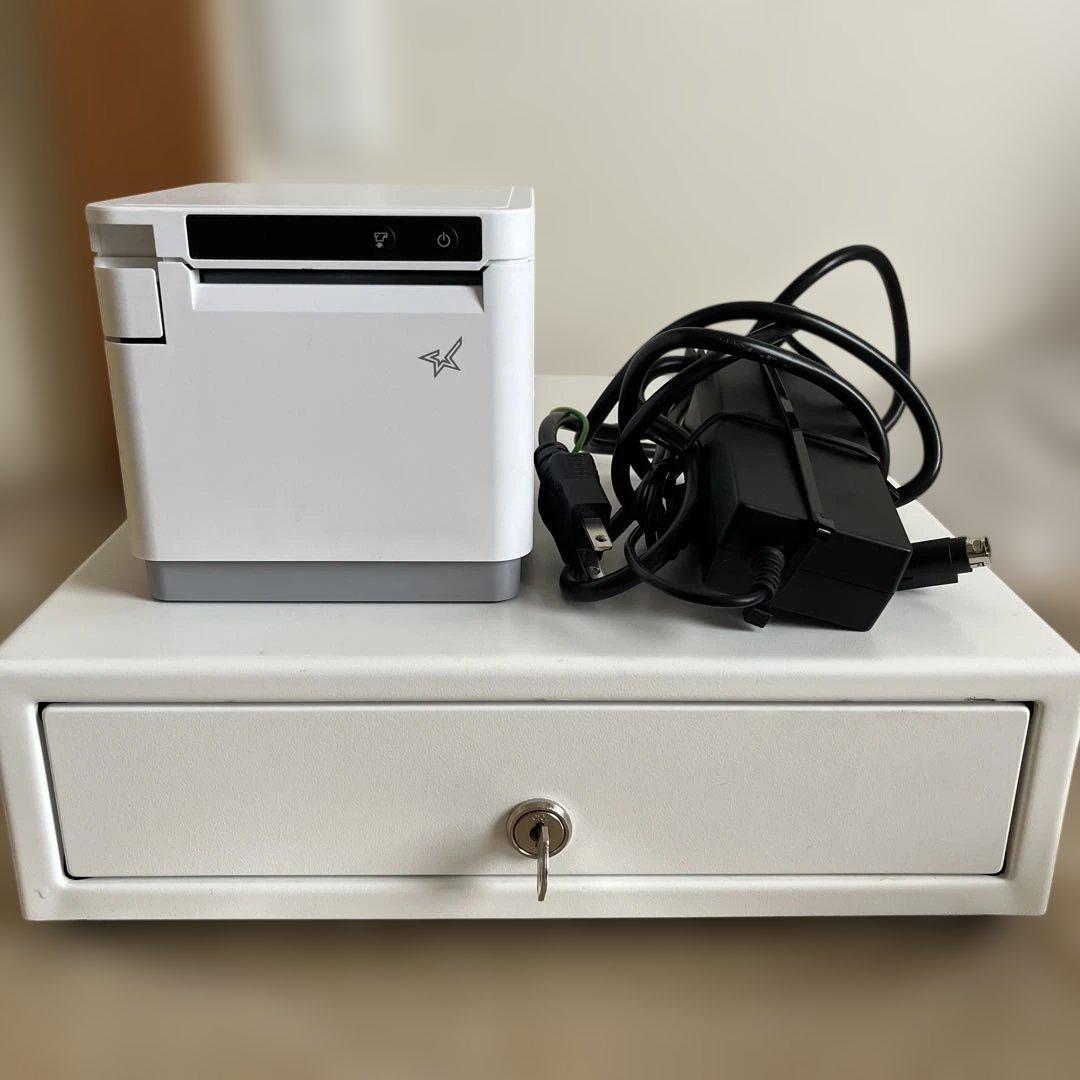 スター精密 「mc-Print3」エアレジ キャッシュドロアー付き