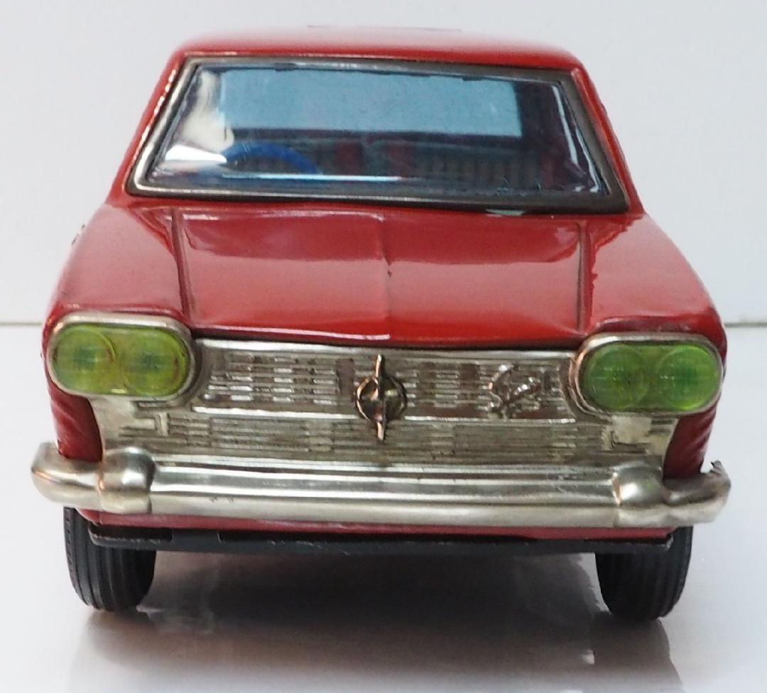 イチコー【日産セドリック スペシャル 赤】当時物ブリキ製 自動車 TIN【箱無】