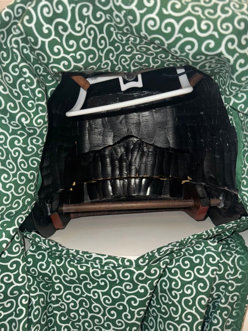 時代物 木彫獅子頭 朱漆塗金彩 幅54cm 獅子舞 神楽面 魔除 縁起物 骨董品