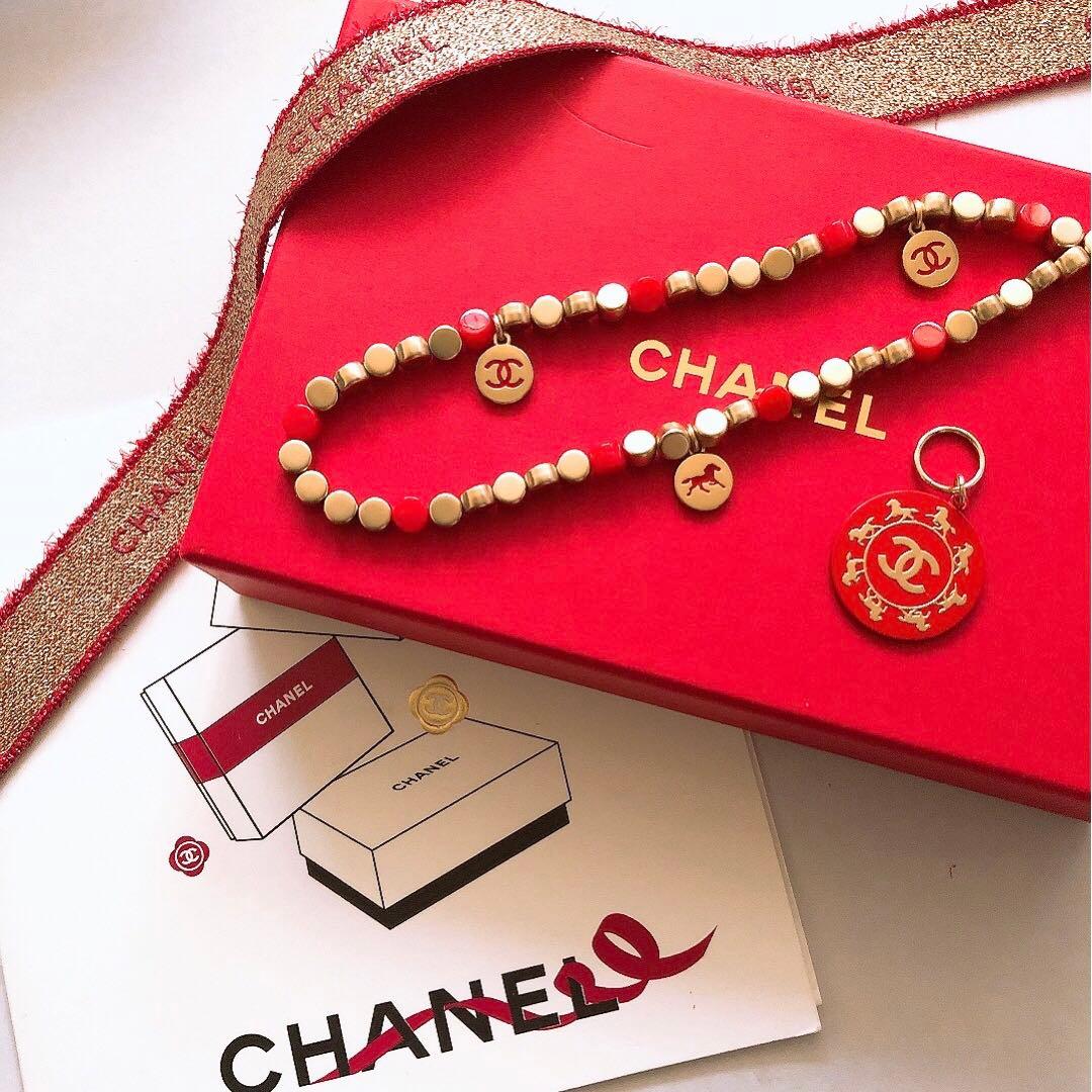 CHANEL ストラップ＆チャーム New year限定 ノベルティ 2個セット