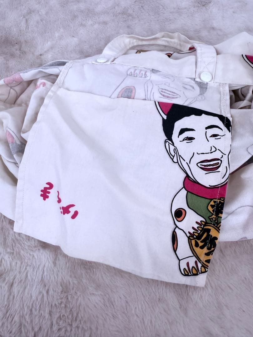 超貴重品！ 当時物 たけし招き トートバッグ エコバッグ 元気が出るTV