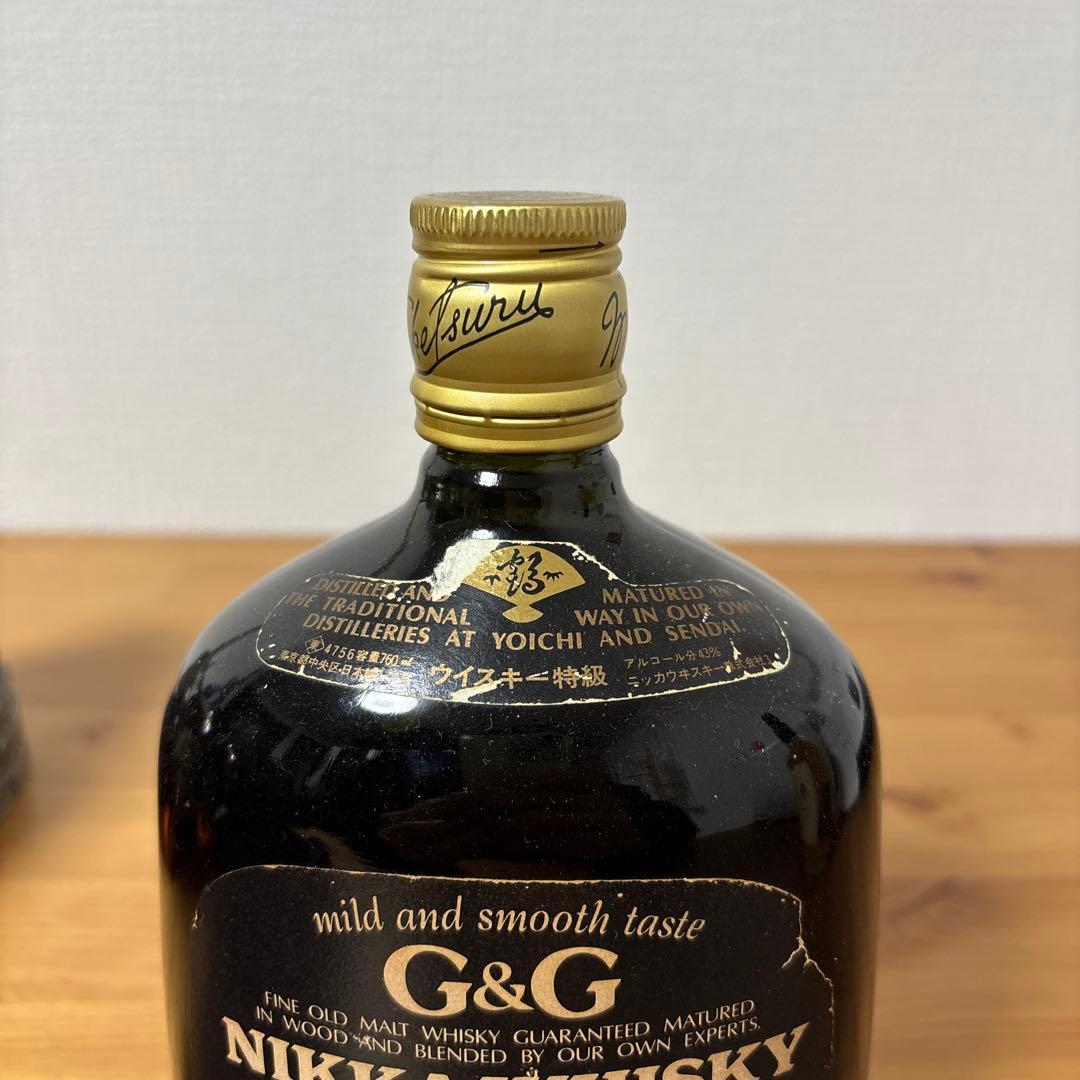 ニッカウイスキー G&G 鎧 大阪築城400年記念 3点セット 未開封 - メルカリ
