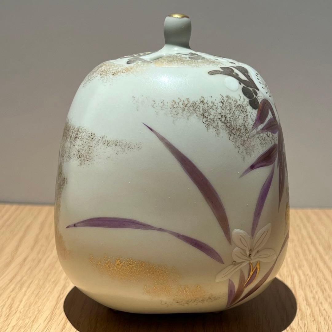 清水焼平安瑞光窯土谷稔四君子香炉