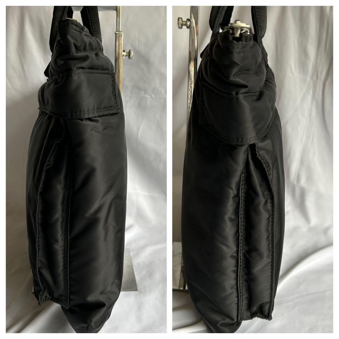 【美品】PORTER ポーター タンカー ブリーフケース S ビジネスバッグ　黒