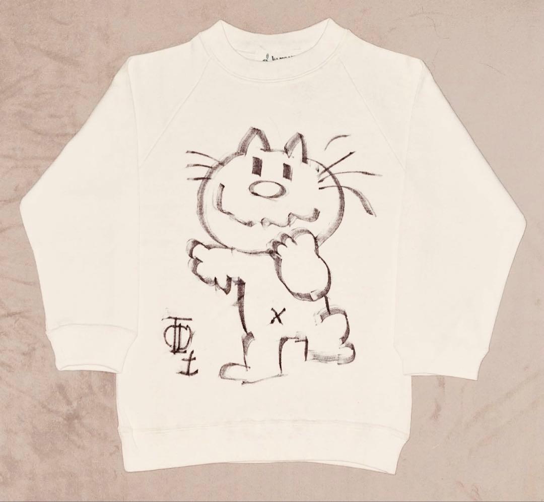 1964年水森亜土NHKまんが学校サイン直筆イラスト未来劇場みーたんトレーナー