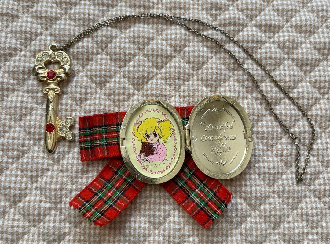 お値下げ♪ 昭和レトロ レディレディ！秘密の鍵ペンダントとオルゴール