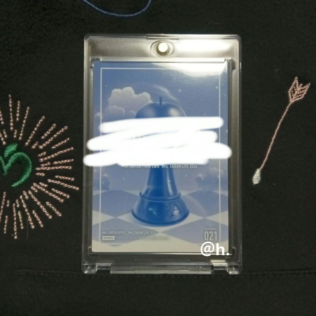 M*o様 Mrs. GREEN APPLE 対バンライブ 大森元貴 サイン入りフ - メルカリ