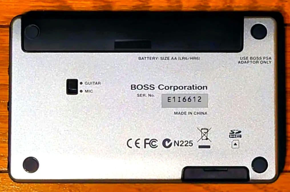 BOSS デジタルレコーダー マイクロ BR-80 元箱付