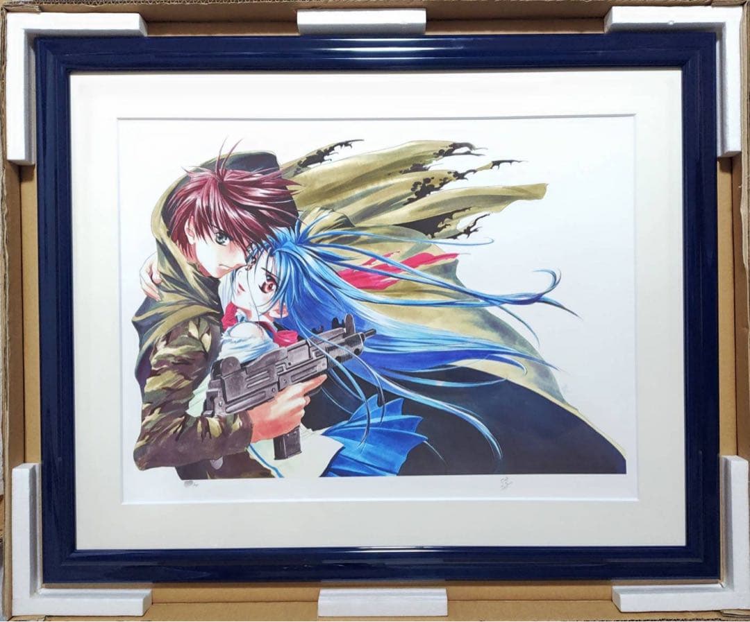 フルメタル・パニック 宗介とかなめ eJUNEX アールビバン 版画 四季童子 フルメタル・パニック 宗介とかなめ eJUNEX アールビバン 版画 四季