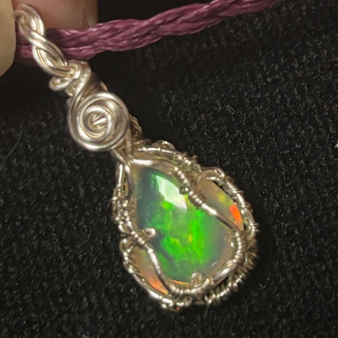 マーシャ様専用です。エチオピアオパールペンダント