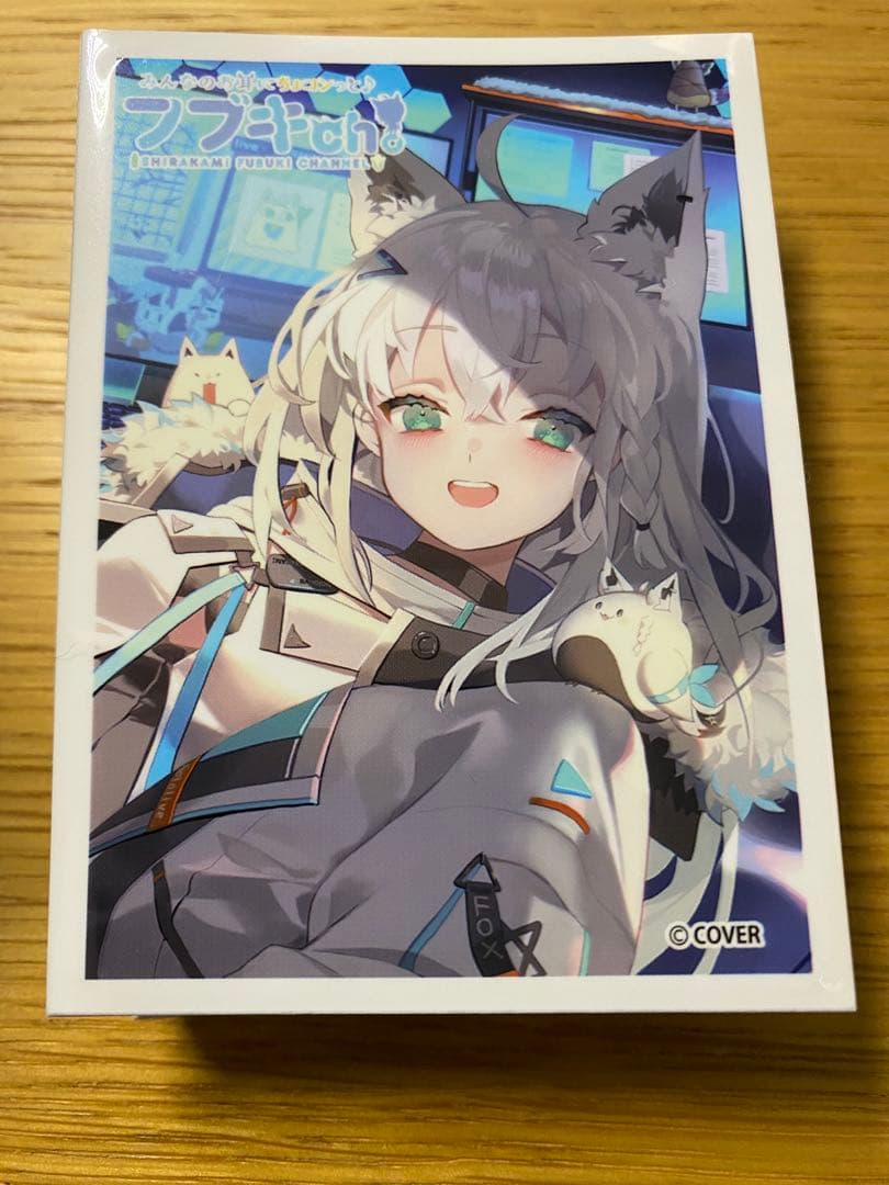 白上フブキ活動4周年記念 カードスリーブ&白上カードケース - メルカリ