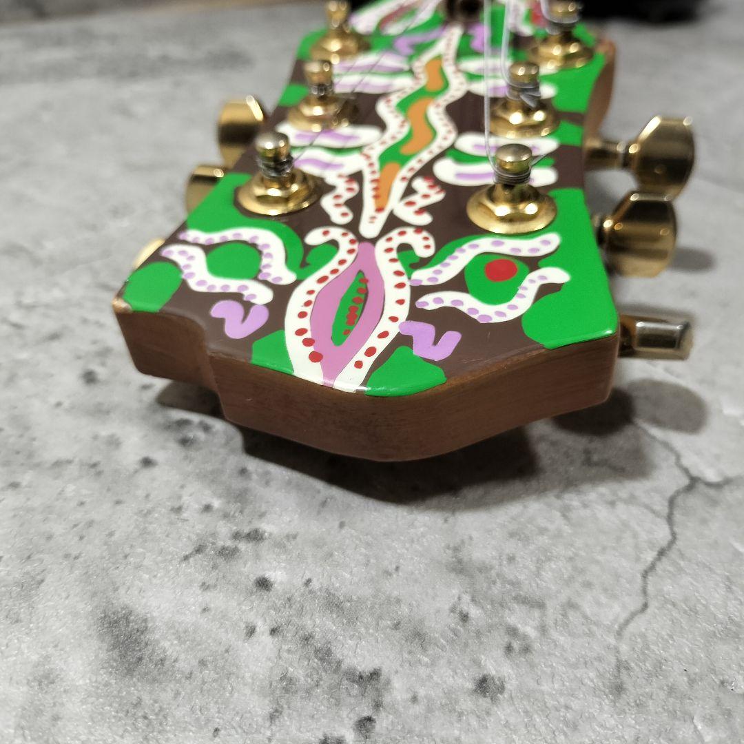 FERNANDES MG-Jr ミニエレキギター HIDEモデル サイケ柄