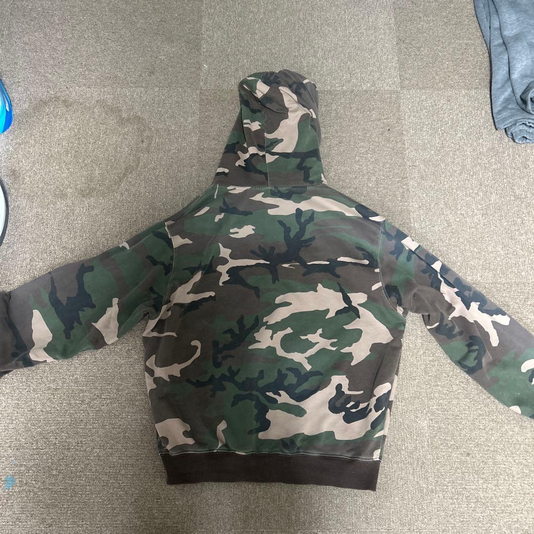 迷彩 WOKE EDGE ジップアップパーカー