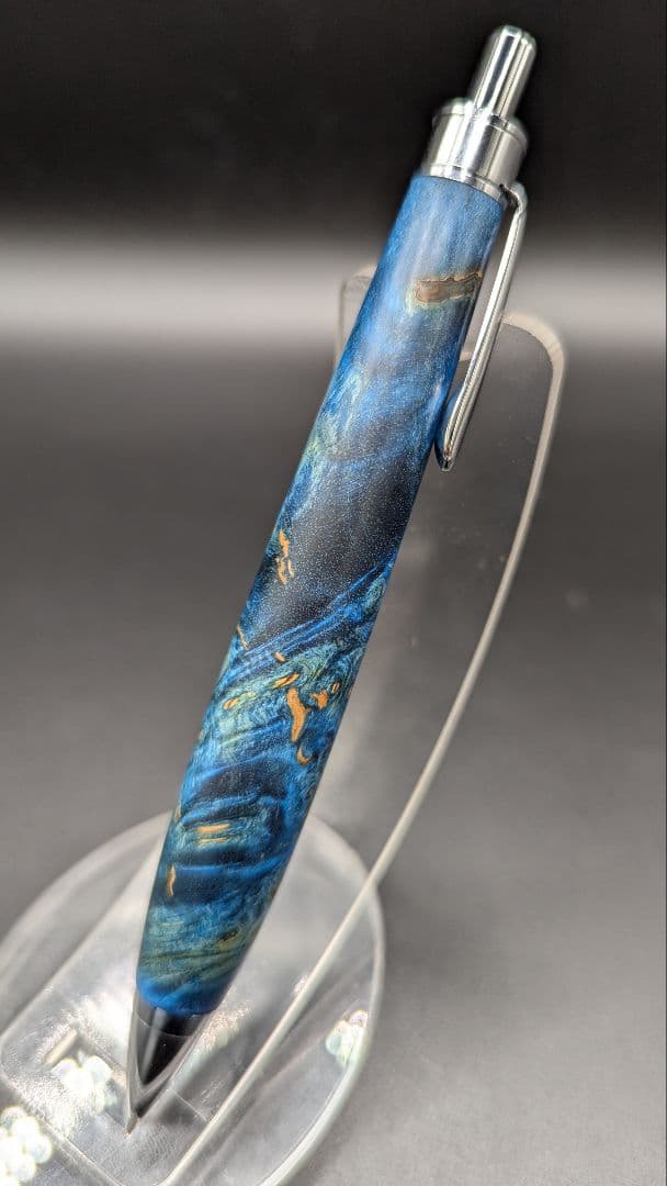 246ペン工房翌檜 スタビライズドウッドバーチバール 木軸シャーペン