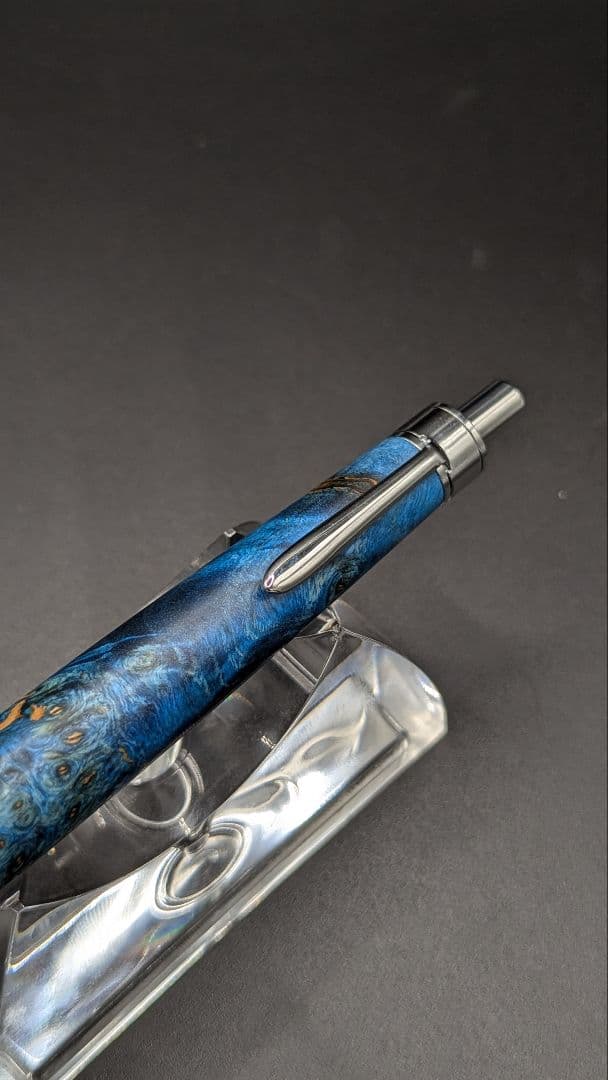 246ペン工房翌檜 スタビライズドウッドバーチバール 木軸シャーペン