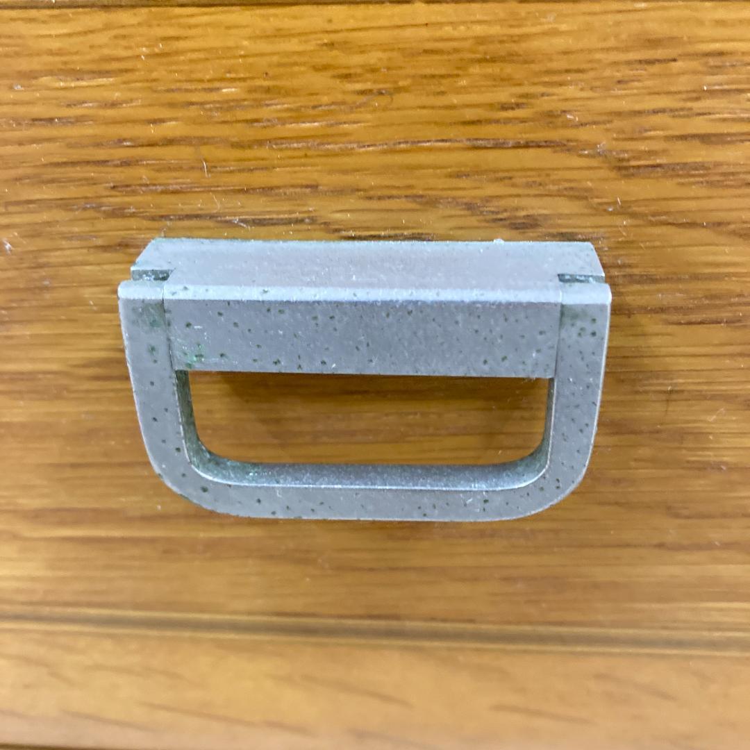 オールドカリモク】ヴィンテージ 飾り棚 コレクションケース キャビネット