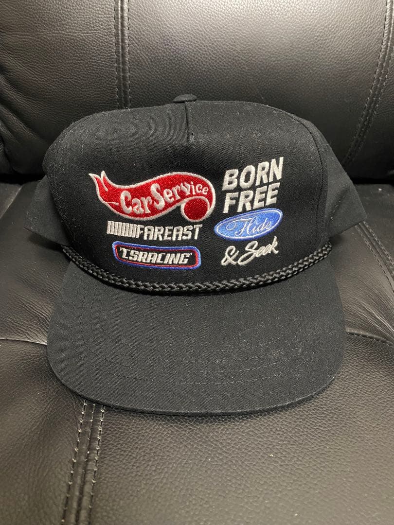 中古品】EVISU エヴィス カモメ刺繍 DENIM CAP 帽子 キャップ カラー