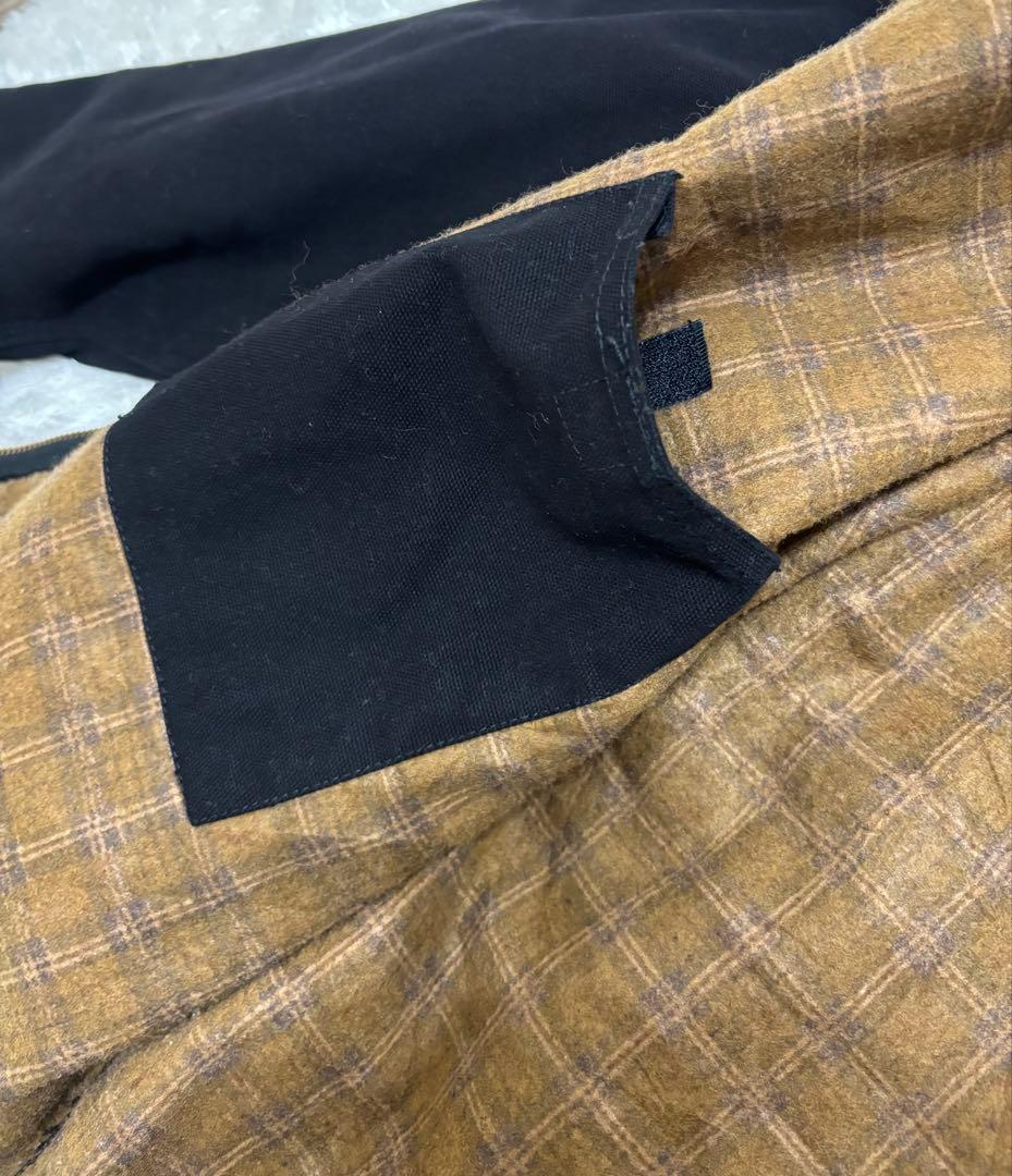 【超美品】デトロイトジャケット ダックワークジャケット ブラック Lサイズ