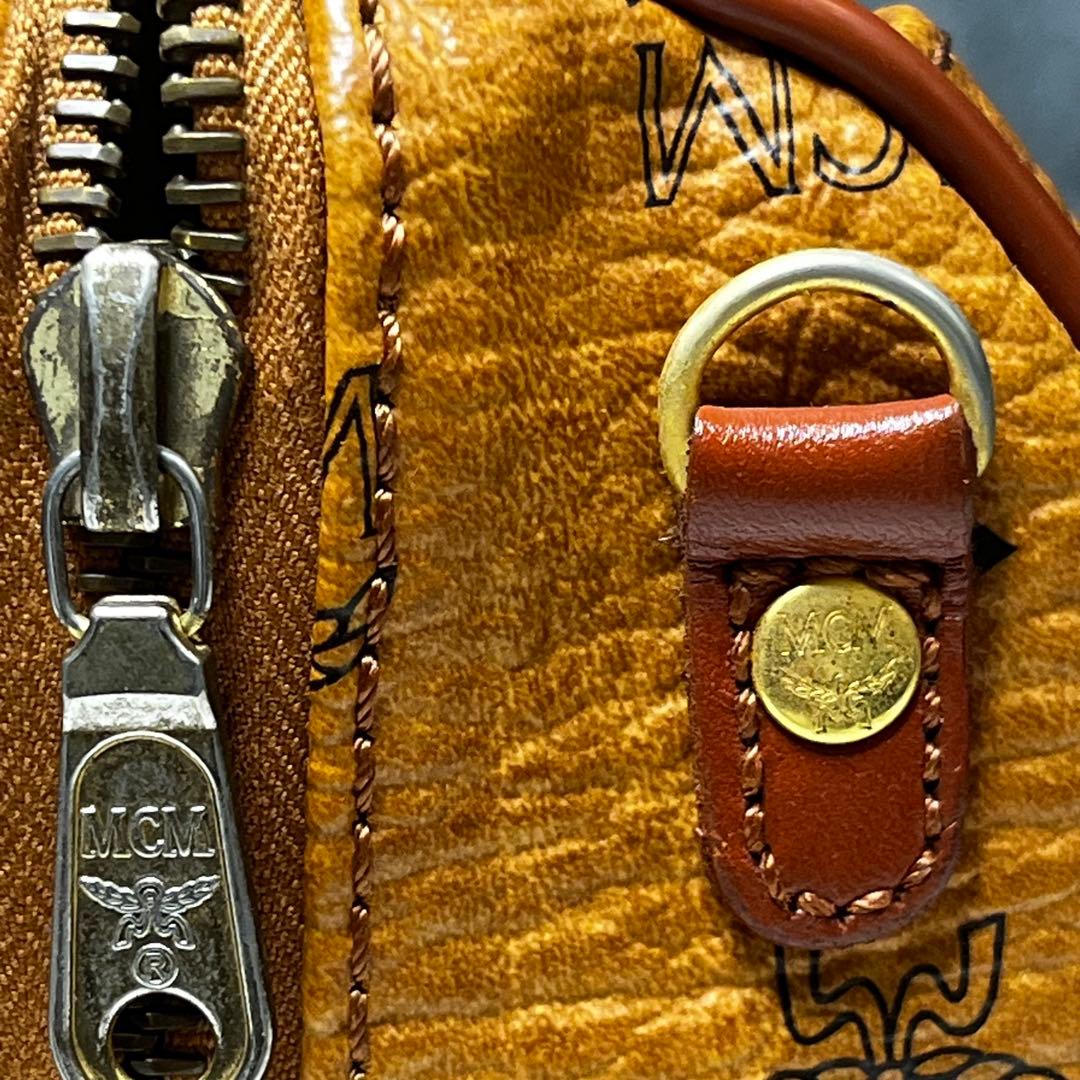 MCM ハンドバッグ ミニボストン ヴィセトス ブラウン 長財布セット