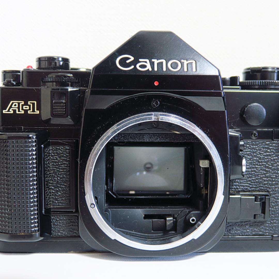 CANON A-1本体 AE-1+P本体 交換レンズ6本 取説 ジャンク