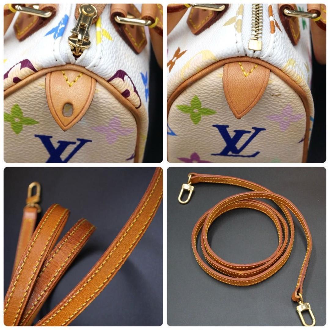 ルイヴィトン マルチカラー ミニスピーディ ハンドバッグ ショルダーバッグ