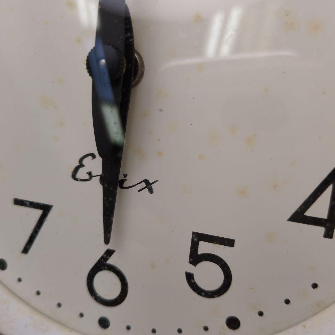 掛け時計 バス・船舶時計 昭和レトロ Japan Electric Auto