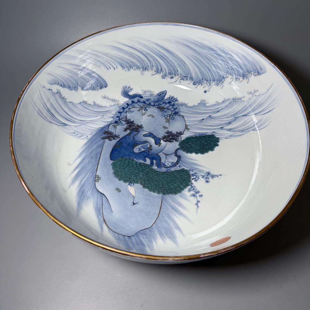 明治〜大正期 幻の窯 蔵春亭久富製磁所 染錦