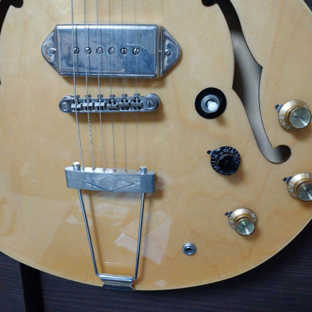 エピフォン カジノ NA 2021年製 ブル ラベル ジョンレノン風mod ギター