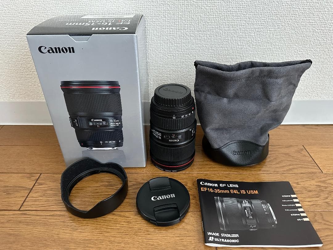 キヤノンで点検清掃済　Canon EF16-35mm F4 IS USM キヤノンで点検清掃済 Canon EF16-35mm F4 IS USM 【公式通販】