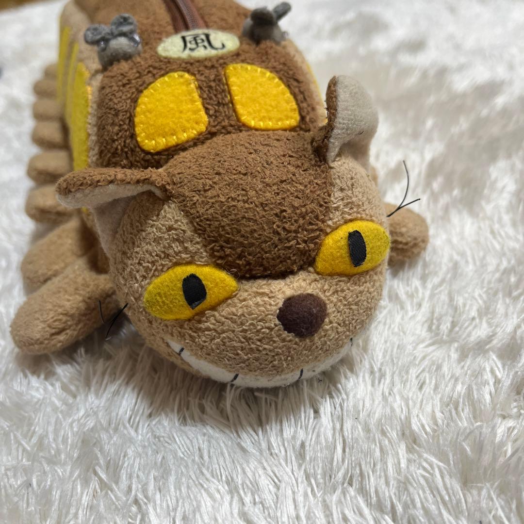 ジブリ美術館限定 ネコバス ペンケース 筆箱 となりのトトロ ネコバス