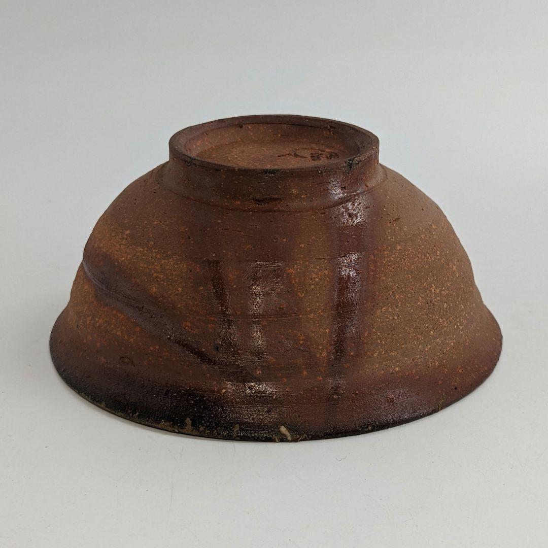 備前市指定無形文化財 小西陶蔵 備前焼 緋襷茶盌 合箱・栞 抹茶碗 抹茶茶碗