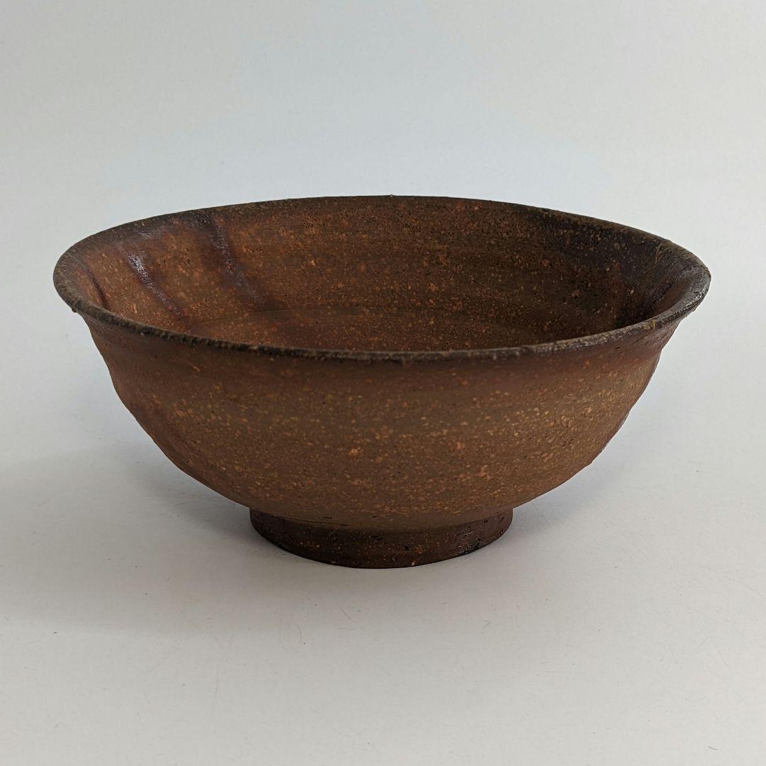 備前市指定無形文化財 小西陶蔵 備前焼 緋襷茶盌 合箱・栞 抹茶碗 抹茶茶碗