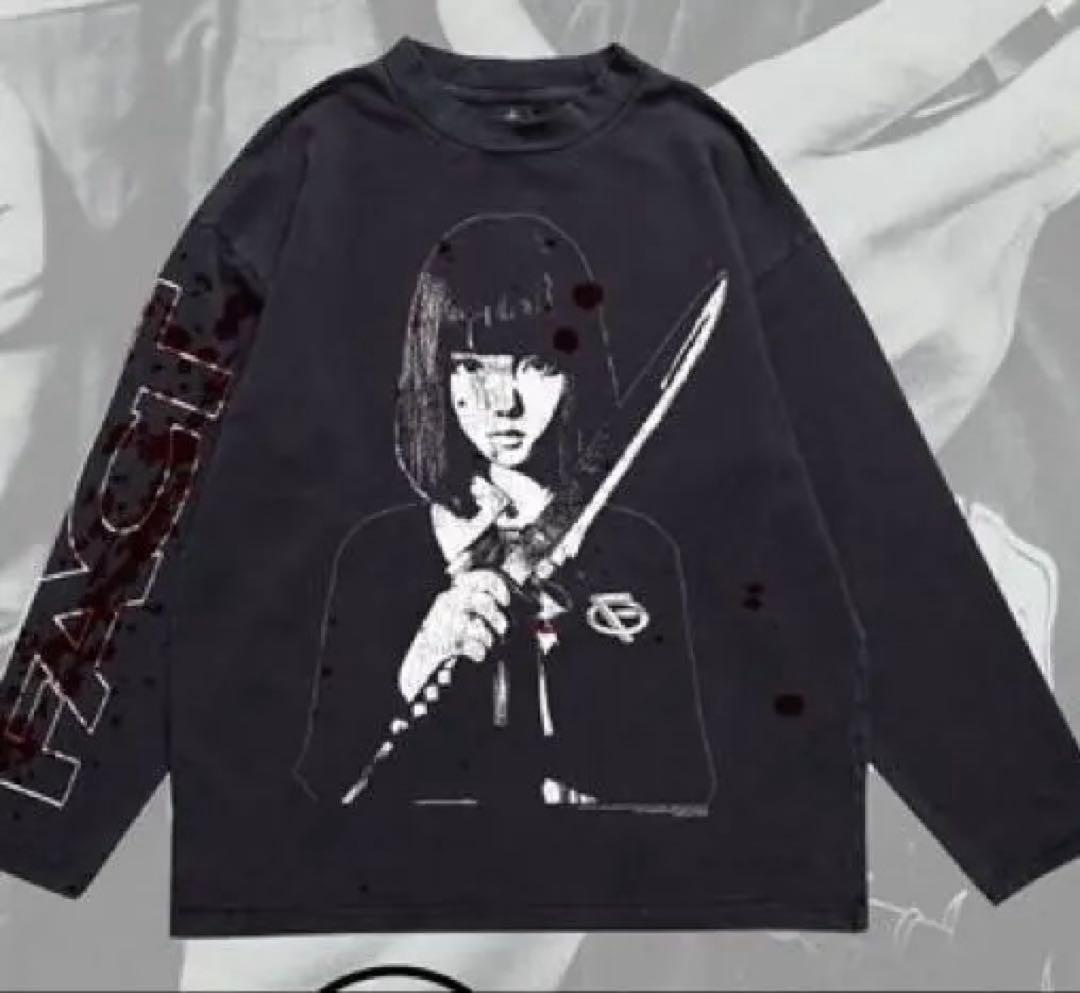 FACT GIRL Longsleeve Tee Lサイズ