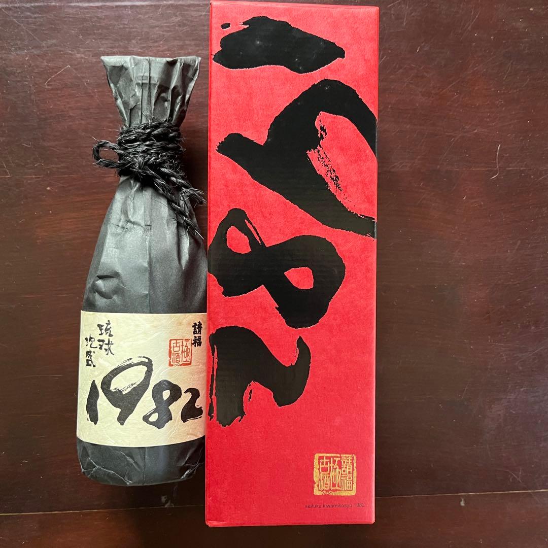 最終値下げ【ビンテージ泡盛】請福1982年 40度 720ml