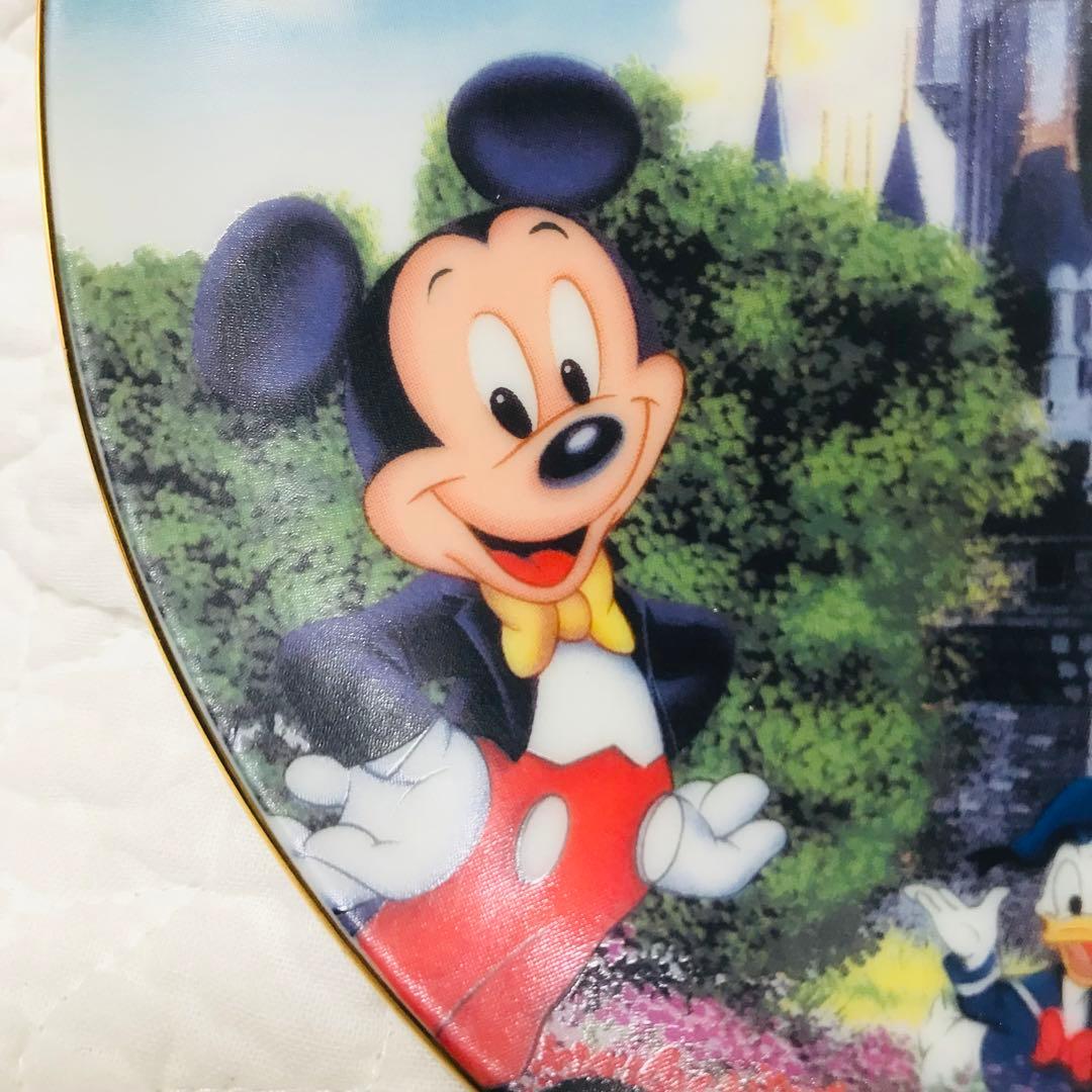 昭和レトロ TDL 東京ディズニーランド 開園当時 記念プレート 絵皿