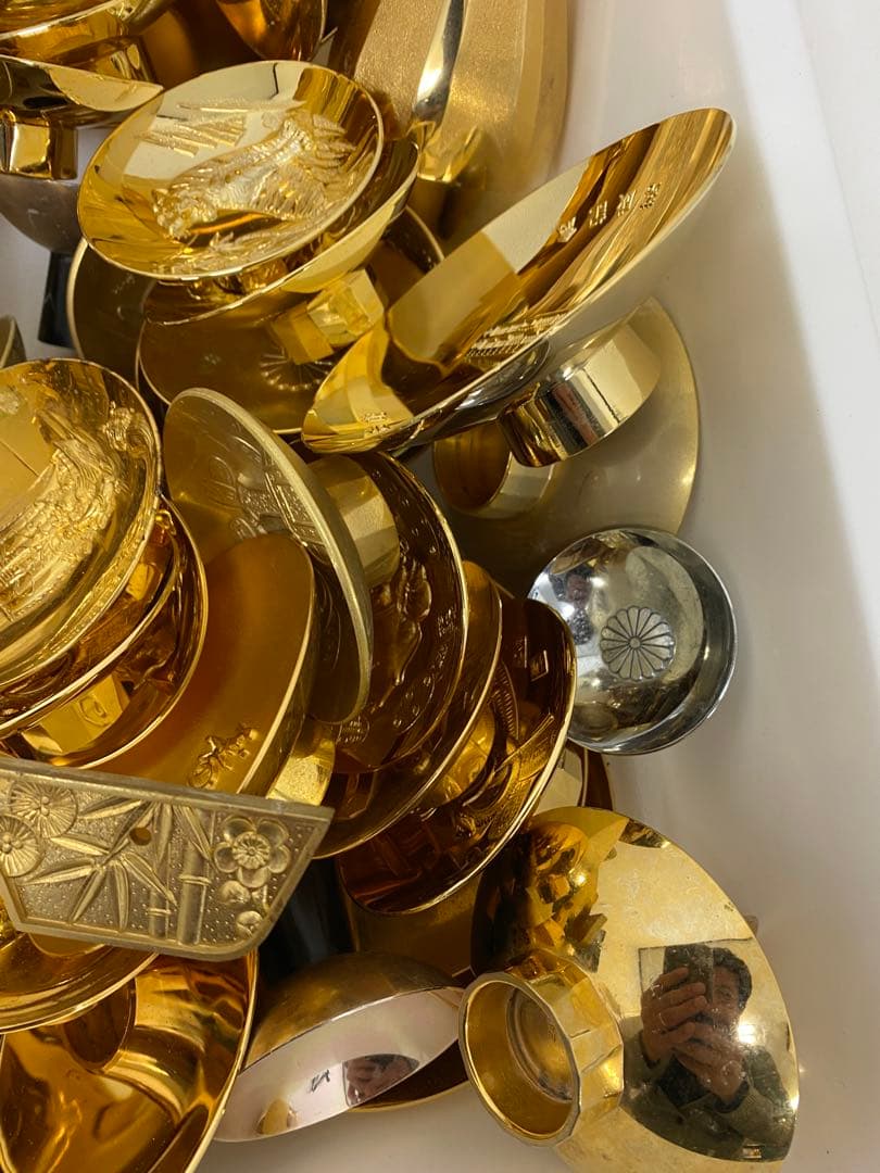 3-3182 K24GP他・金盃等まとめ 約7.5kg - メルカリ
